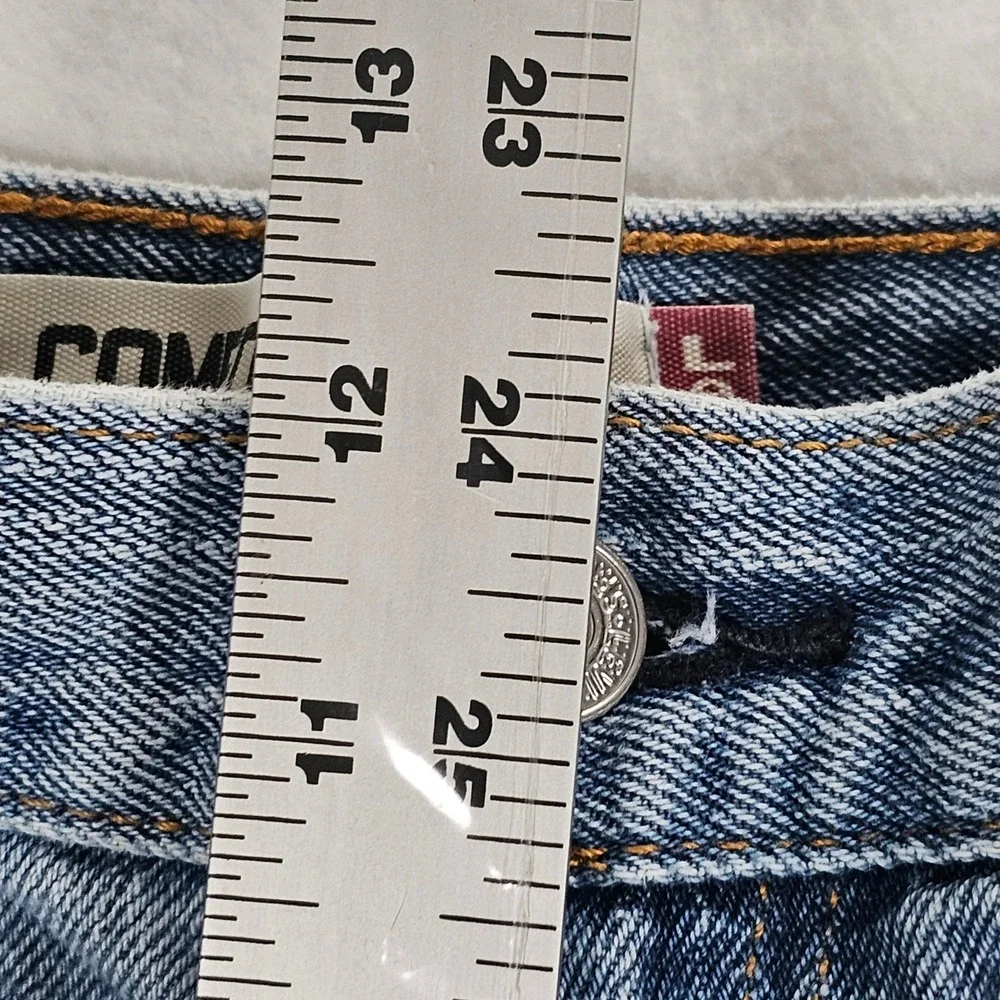 Levis 560 Comfort Fit Jeans Mens 36x32 Blue Denim Tapered Leg Medium Wash - Picture 6 of 10